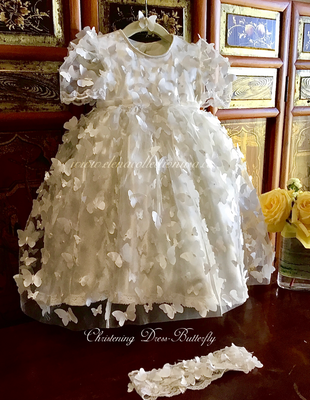 Butterfly  - Heirloom Christening Gown
