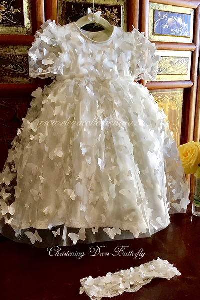 Butterfly  - Heirloom Christening Gown