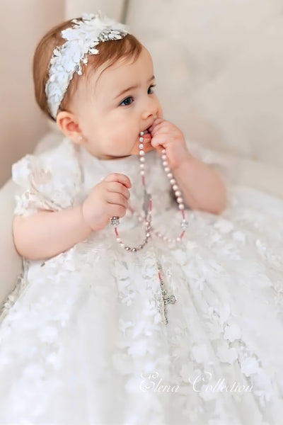 Adriana  - Heirloom Christening Gown