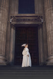 Winter Ivory Faux Fur Dress - Natasha