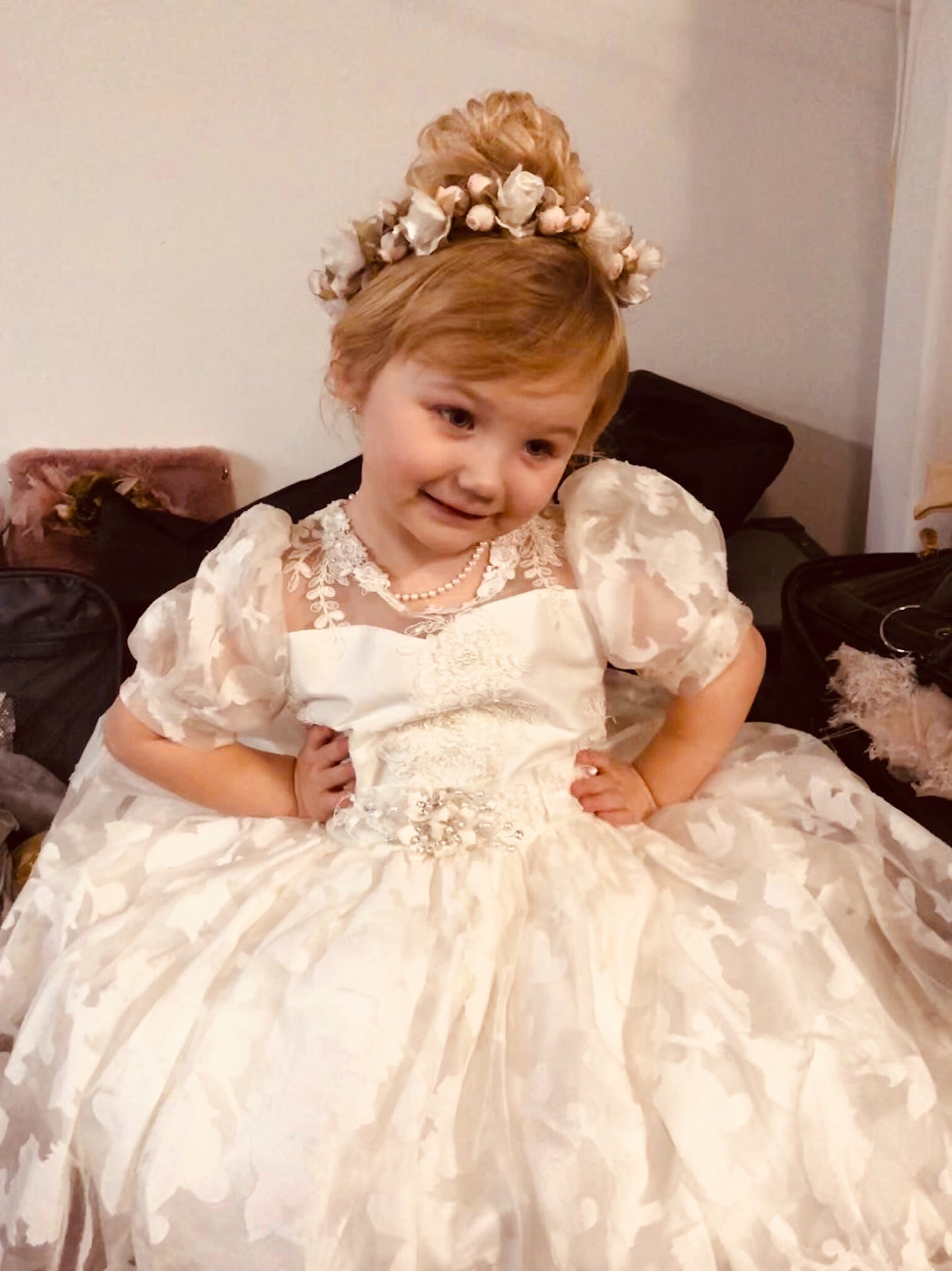 Christening Dress Silk -Faith