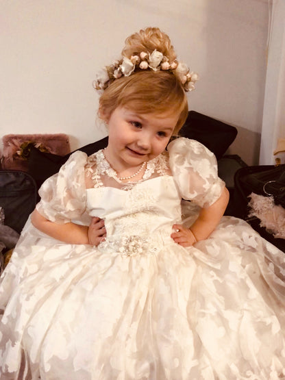 Christening Dress Silk -Faith