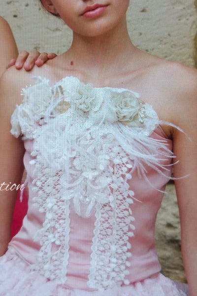 Blush Ivory Corset Top - Gigi