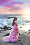 Wedding Feather Gown-rental -Quinceanera-Prom-Moët - ElenaCollection
 - 4