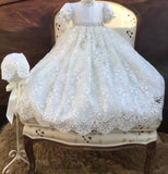 Christening Gown and Bonnet - Luisa