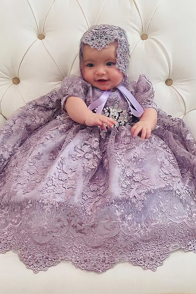 Violet  - Heirloom Christening Gown