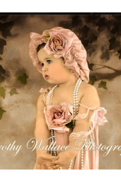 Dorothy Romper and Shower Cap - ElenaCollection
 - 2