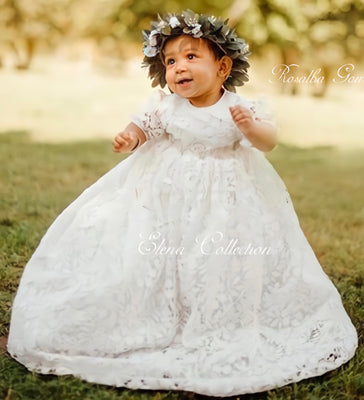 Rosalba  - Heirloom Christening Gown