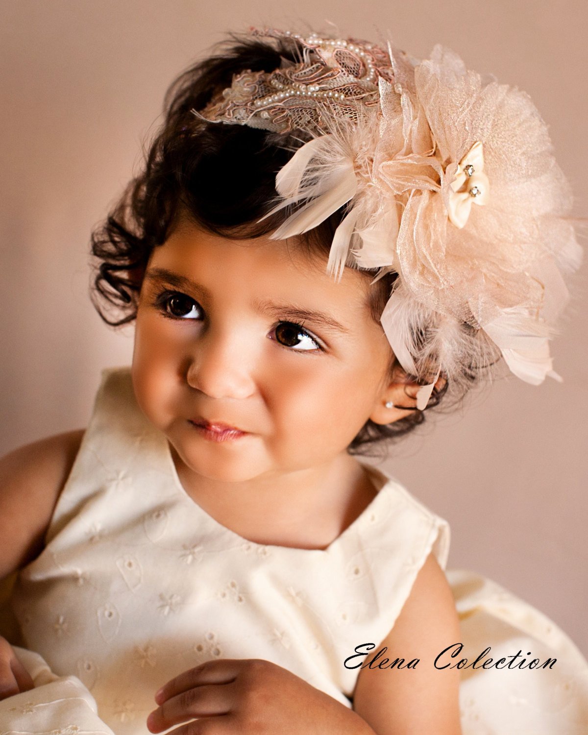 Christening Silk Dress  -  Alma