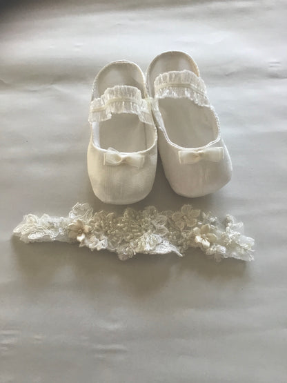 White Christening Gown - Emily