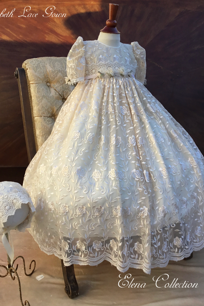 Elizabeth  - Heirloom Christening Gown