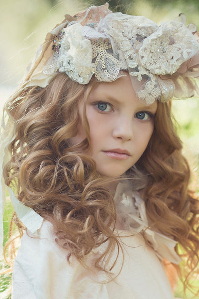 Flower Headband- Flower Crown - Nina