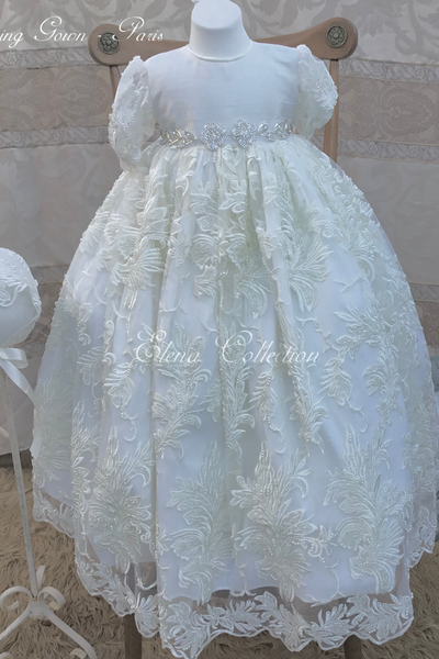 Paris Gown  - Heirloom Christening Gown