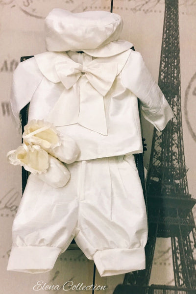 Christening Boy Suit - Sam  - Heirloom Christening Gown