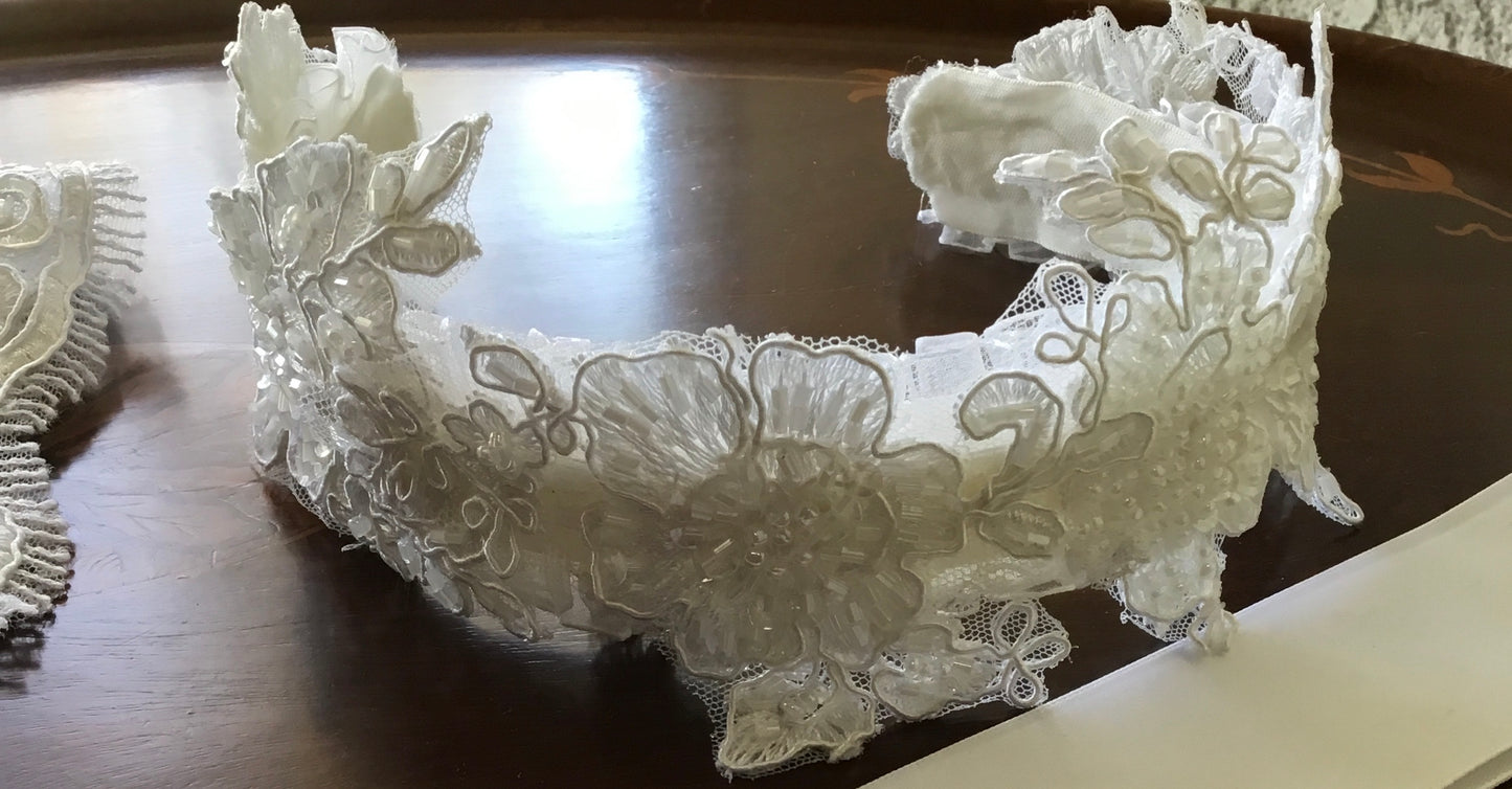 Christening Lace Dress - Dalia
