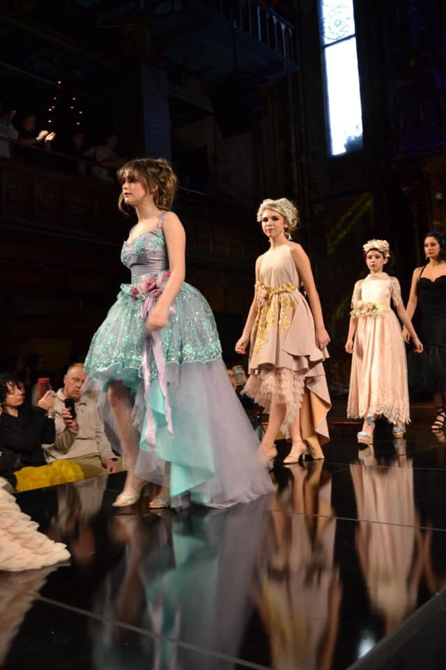 High low dress - Aqua