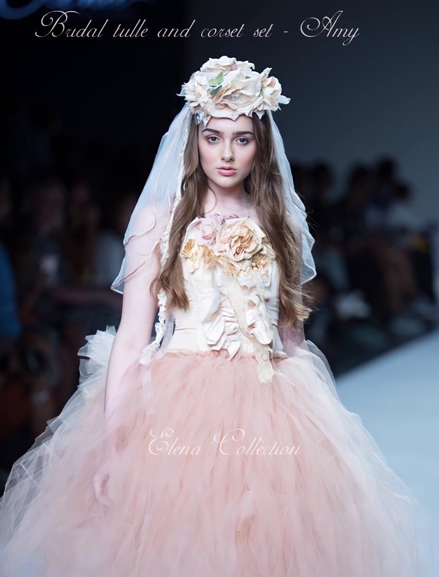 Bridal Tulle Skirt and Corset - Amy