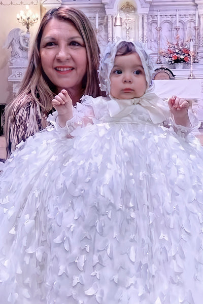 Butterfly  - Heirloom Christening Gown