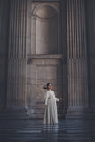 Winter Ivory Faux Fur Dress - Natasha