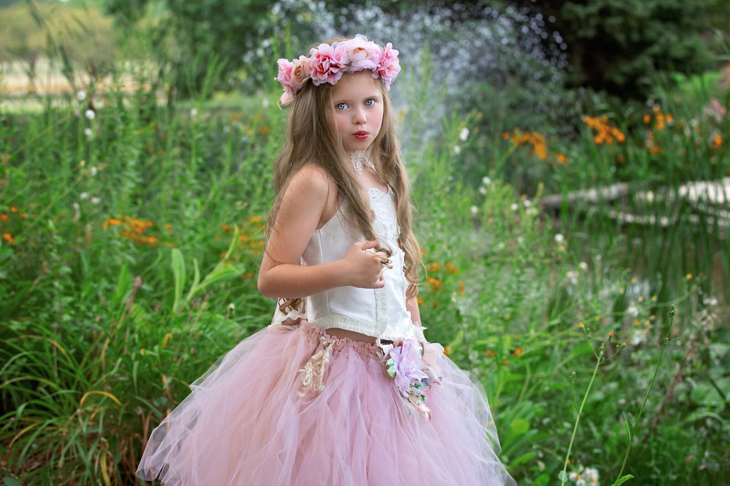 Flower Girl Tutu Set - Quinn
