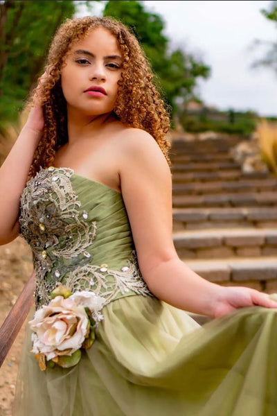 Bridal Alternative Gown - Sage