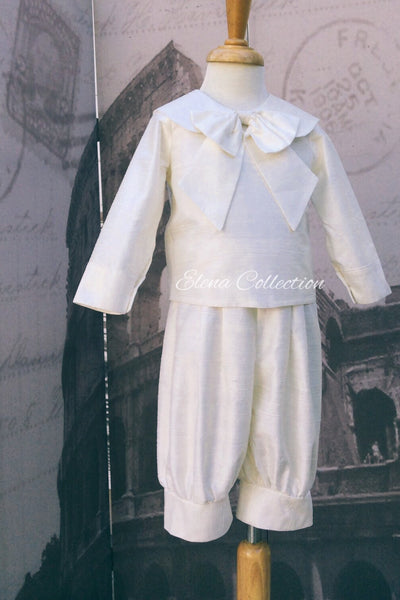Christening Boy Suit - Sam  - Heirloom Christening Gown