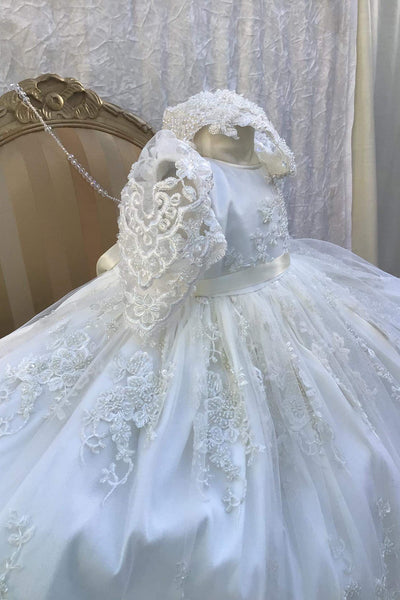 Penelope Gown  - Heirloom Christening Gown