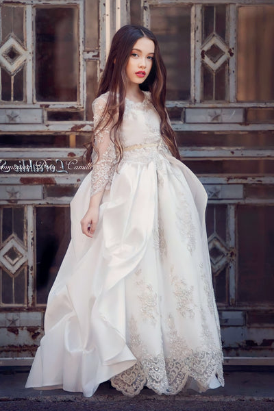 Camille Communions™ – Silk Designer Dress