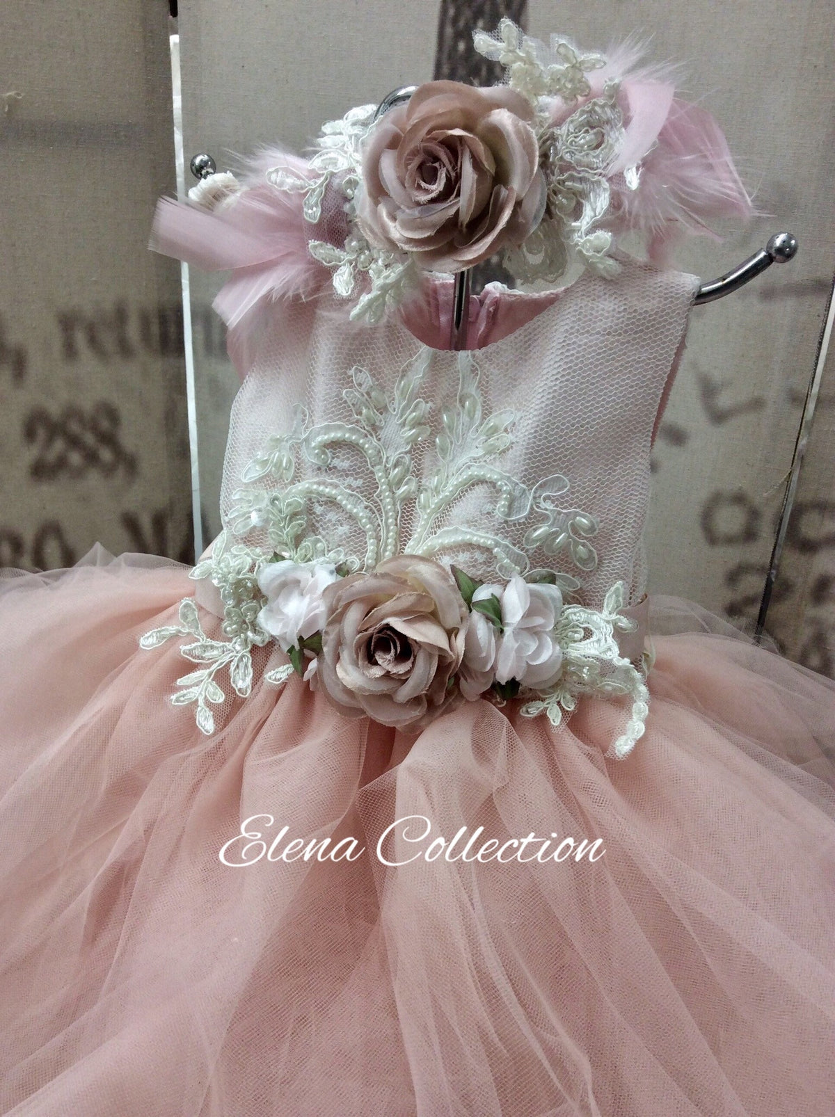 Baby Girl Birthday Dress - Claudia