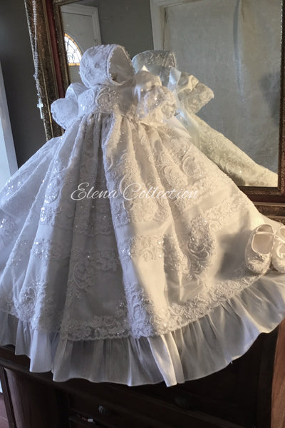 Annie  - Heirloom Christening Gown