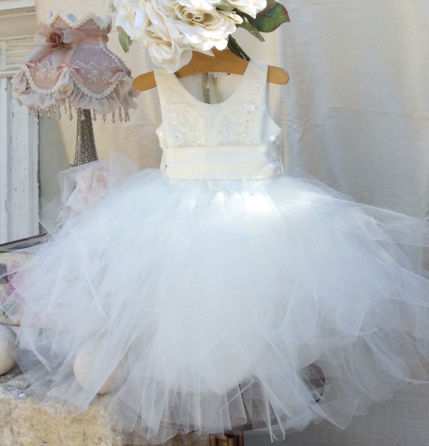 Flower Girl Tutu Dress - Rachelle
