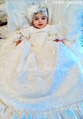 Clara  - Heirloom Christening Gown