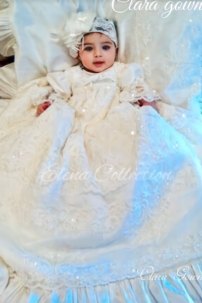 Clara  - Heirloom Christening Gown