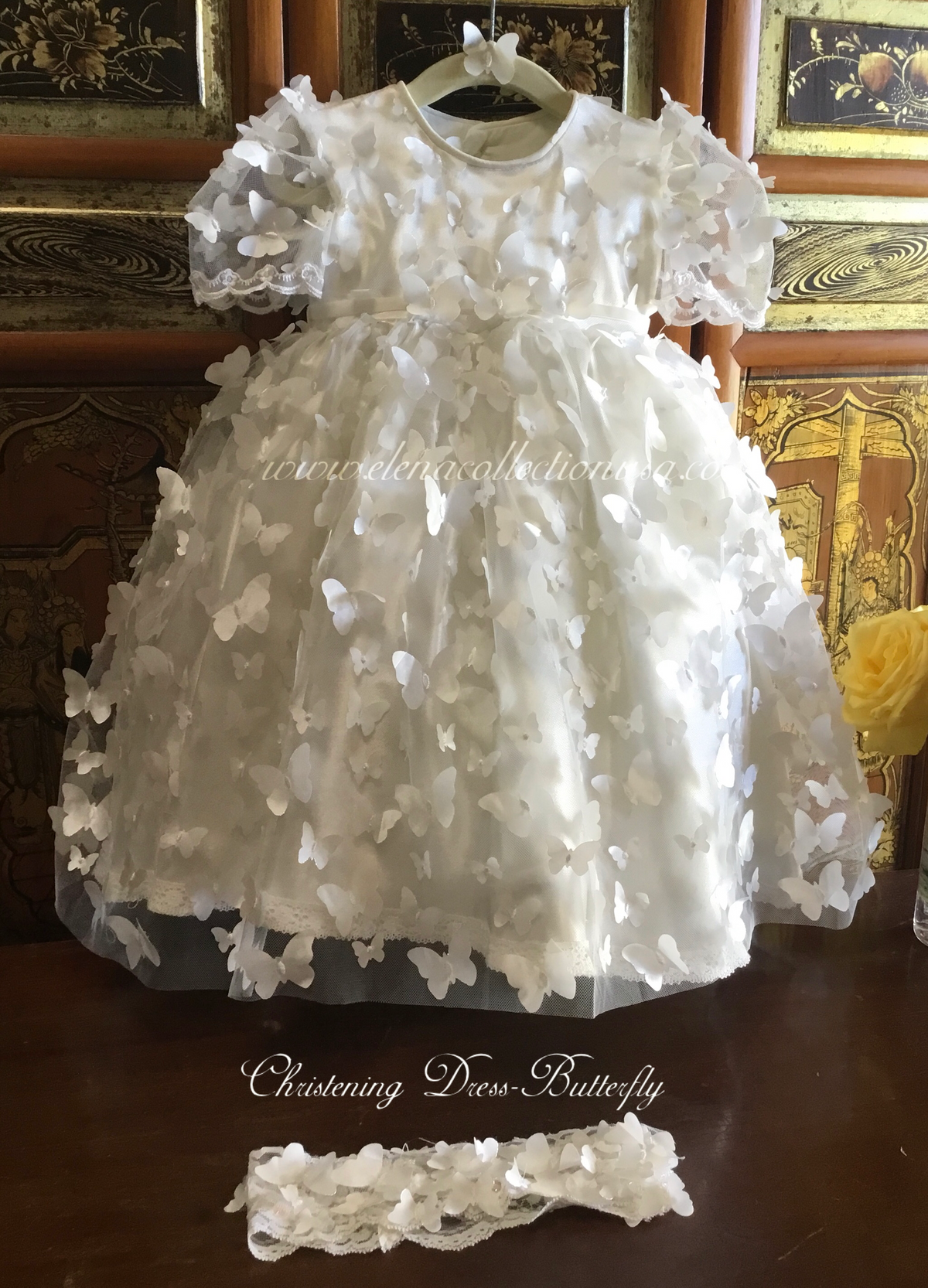 Christening Dress - Butterfly