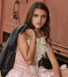 Blush Ivory Corset Top - Gigi