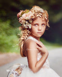 Flower Girl Tulle Dress - Honey
