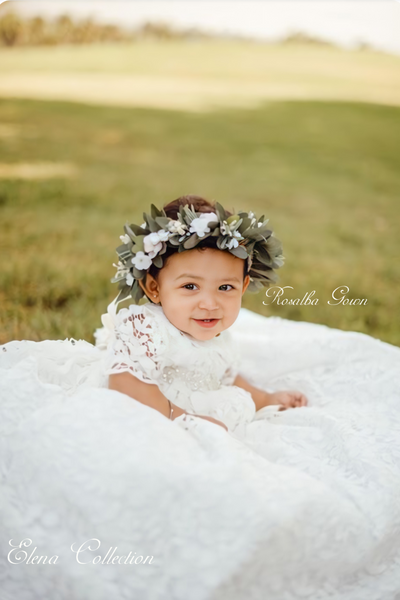 Rosalba  - Heirloom Christening Gown
