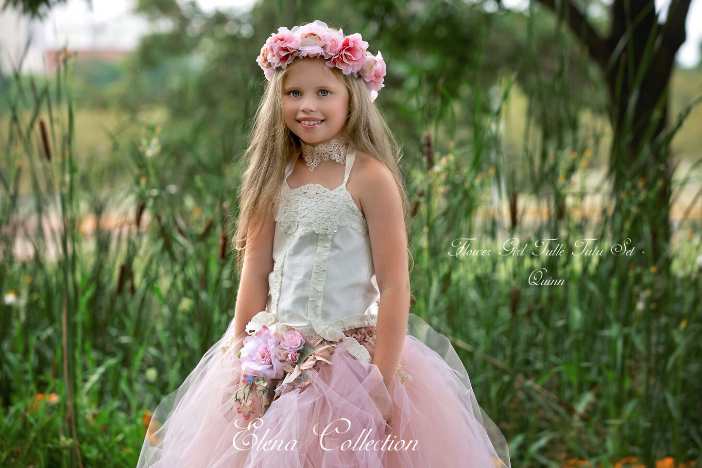 Flower Girl Tutu Set - Quinn