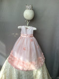 Flower baby girl dress-Baptism-Christening-Brandy - ElenaCollection
 - 3