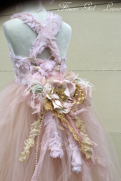 Flower Girl Tulle Dress - Leanna