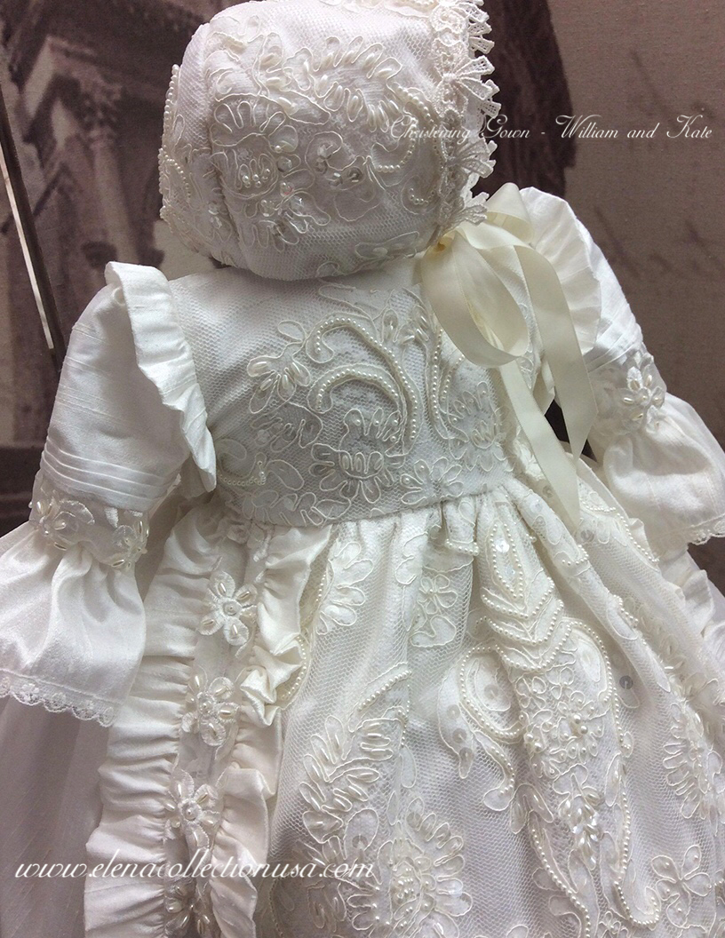 Heirloom Silk Christening Gown - William & Kate