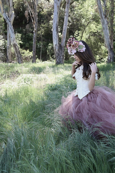 Couture Tutu and Lace Corset-Jean - ElenaCollection
 - 3