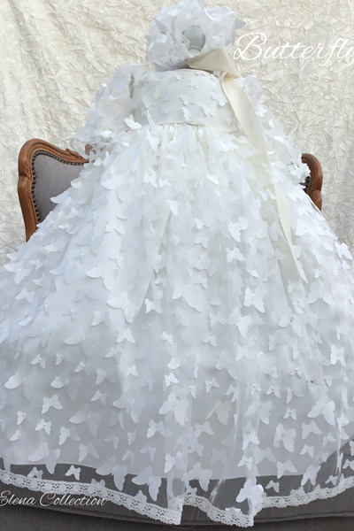 Butterfly  - Heirloom Christening Gown