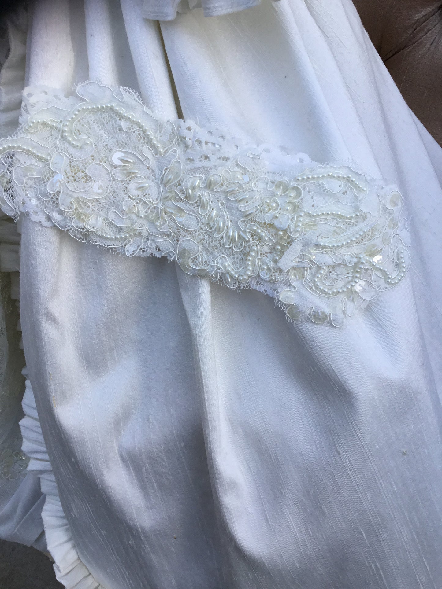 Heirloom Silk Baptism Gown unisex - Renato