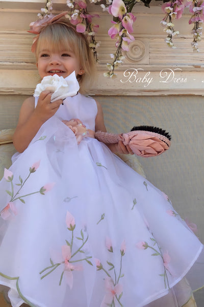 Baby Girl Organza Dress - Liza