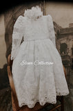 Christening lace dress-Brenda