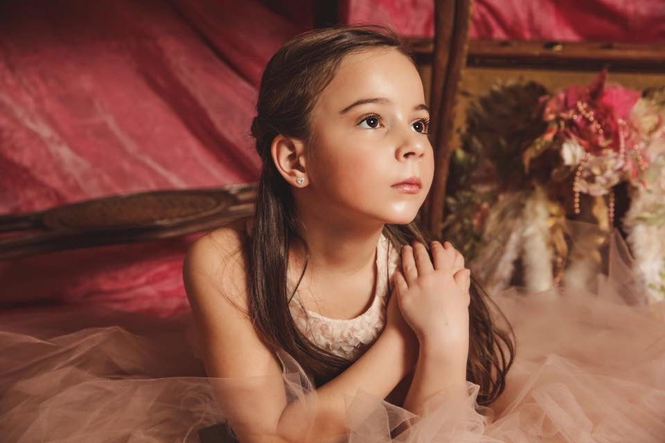 Blush Tutu Dress - Flower Girl - Liz