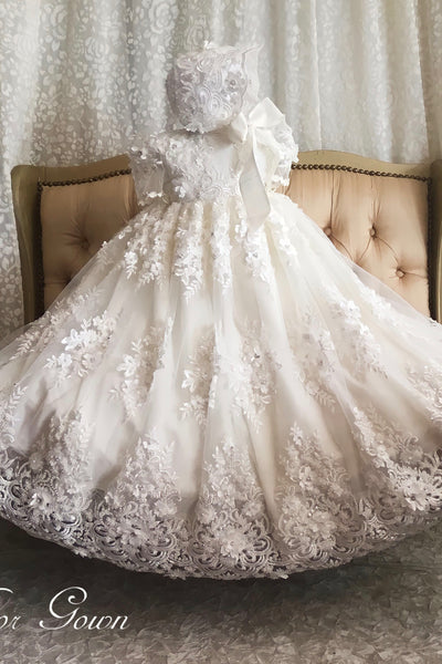 Dior  - Heirloom Christening Gown