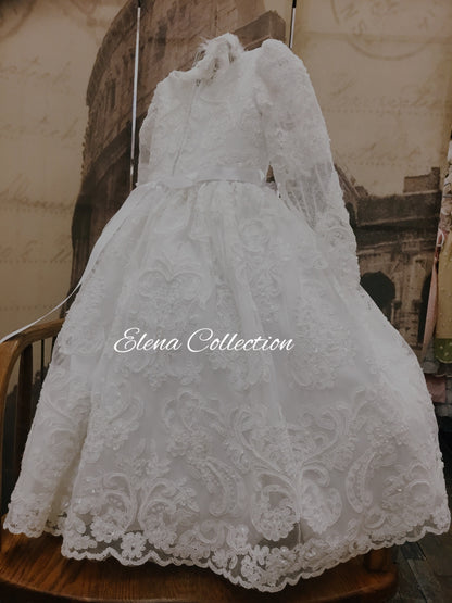 Christening lace dress-Brenda