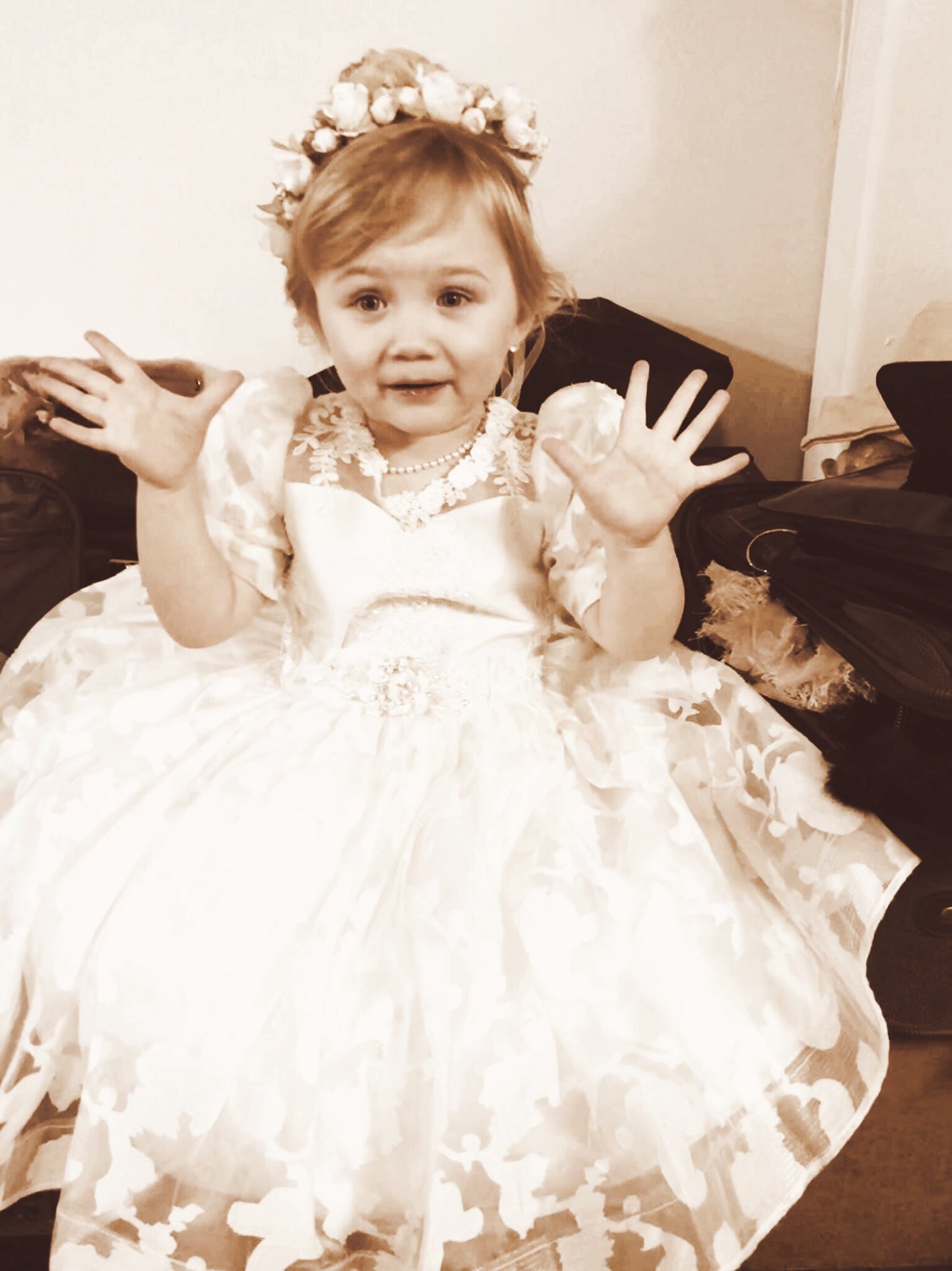 Christening Dress Silk -Faith